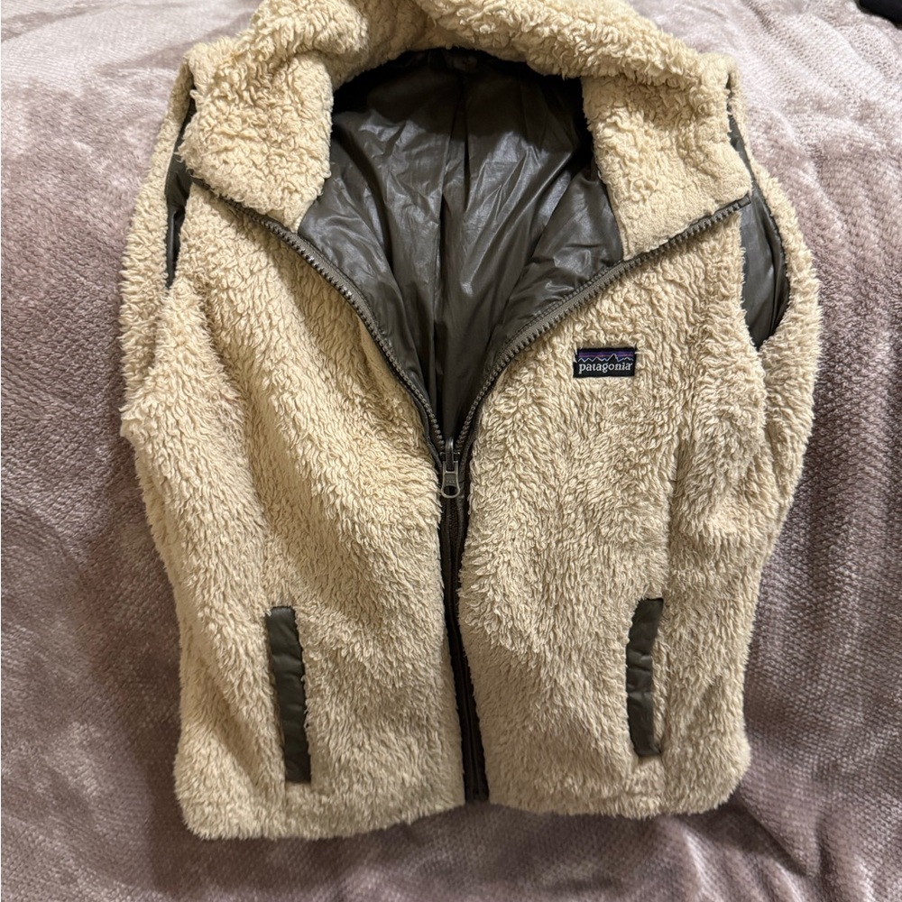Patagonia Shearling Cream Vest